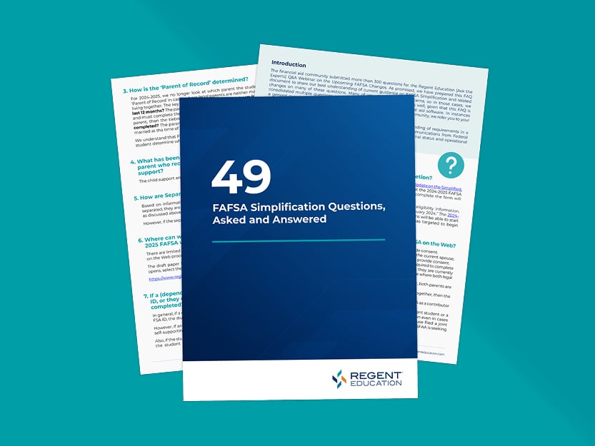 49 FAFSA Simplification Questions, Asked & Answered