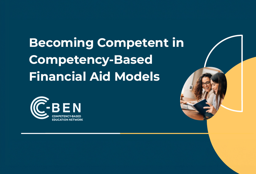 Becoming Competent in Competency-Based Financial Aid Models