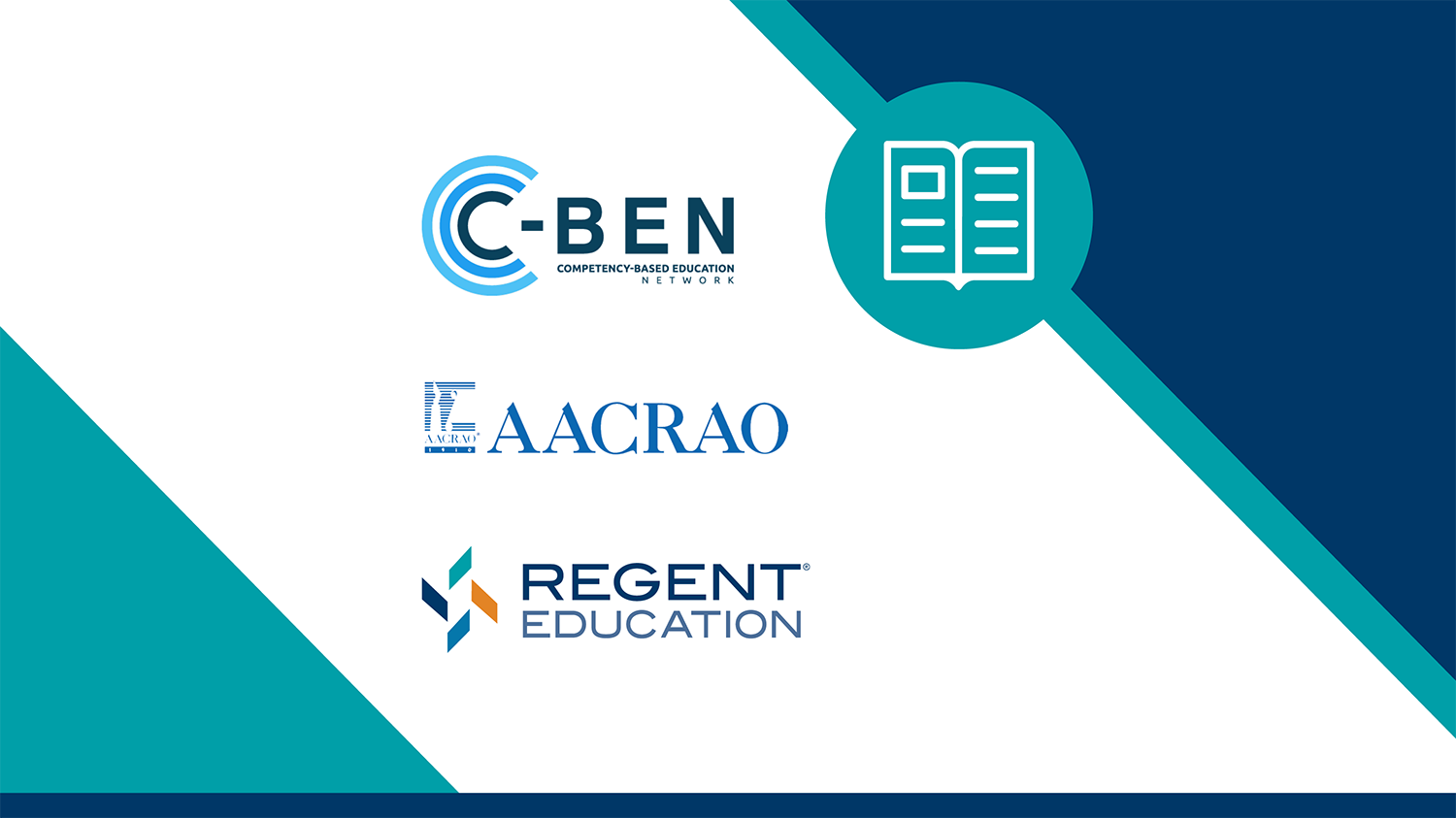 C-BEN AACRAO and Regent Education Logos